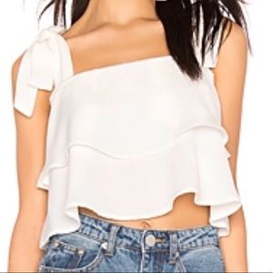 White summer time tank